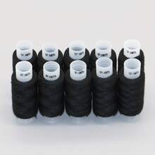 10pcs/Set Polyester Sewing Thread Spools, Suitable For DIY Sewing Crafts - 10-pack Of Sewing Thread - View 13