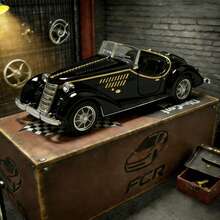 合金经典奥迪W25K路虎模型仿真敞篷车摆件合金玩具车 - 彩色 - 查看 16