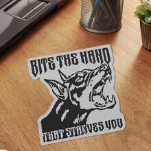 1pc Howling Wolf Embroidered Patch, Iron-On Animal Embroidery Applique, Animal Clothing Patch, Suitable For DIY Sewing Enthusiasts On T-Shirts, Hats, Backpacks, Jackets, Coats, Pants - A - View 2