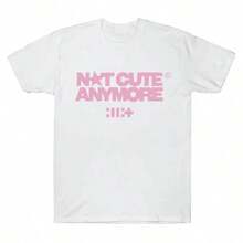 T-Shirts ILLITs Girl Band T-Shirt Korean Fashion Summer Women Men Short Sleeve Casual Cotton Y2K Tee - 白色 - 查看 7