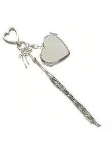 Móc khóa hình son môi bằng thép không gỉ mạ vàng mới, mặt dây chuyền hình son môi thời trang, phụ kiện móc chìa khóa phong cách quý phái dành cho nữ. - Nhiều màu - Xem 15