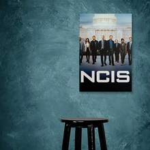 1pc Framed NCIS TV Show Movie Poster Canvas Wall Art - Durable Canvas Print With Pre-Drilled Holes, Ready To G, Vibranolors & High-Quality Print For Living Room, Bedroom, Office Decor - Perfect Gift For Fans, Tv Wall Decor, Bedroom Artwork, Modern Aesthetic, Sk Frame Design, Home Decoration, Contemporary Artwork, Premium Artwork, Collectors Item - 有框架 - 查看 8