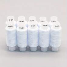 10pcs/Set Polyester Sewing Thread Spools, Suitable For DIY Sewing Crafts - 10-pack Of Sewing Thread - View 12