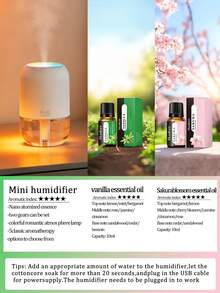 200ml Car Humidifier, 3 Colors, Ultrasonic Atomization (Quiet), 6 Fragrances, LED Light, USB Powered, Auto Shut-Off, Suitable For All Car Models And Locations, Multi-Set Gift Pack - A - View 15