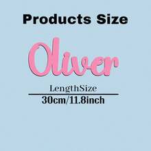 1pc Customized Wooden Name Plate, 30cm, Personalized Room Decor, Wooden Material, Horizontal, No Feather, Customized Design, Indoor/Outdoor/Garden/Yard/Company Party Waterproof Wooden Name Sign, Wedding Gift, Bridal Shower, Party Decoration, Traditional Style, Wall Mounted - Multicolor - View 31