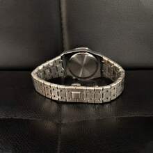 Ladies Luxury Fashion Watch - Blue/Pink Unique Textured Dial Wavy Hands Elegant Watch Quartz Movement - one-size - View 11