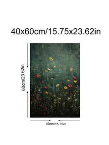 Tranh treo tường cánh đồng hoa dại, tranh phong cảnh thực vật cổ điển, trang trí hoa, tranh canvas phong cách trang trại hiện đại, tranh in trên vải hình cánh đồng hoa, món quà lý tưởng cho bạn bè, tranh trang trí phòng ngủ, trang trí phòng khách, trang trí văn phòng, trang trí nhà bếp, trang trí phòng tắm, tranh treo tường, trang trí nhà cửa, trang trí phòng, tranh canvas treo tường, áp phích, tranh treo tường có khung, khung tùy chọn. - A - Xem 14