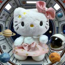 SANRIO 儿童毛绒玩具、睡眠枕头、生日礼物、纪念品、情人节礼物、适合亲子互动的毛绒玩具 - f粉紅色 - 查看 2