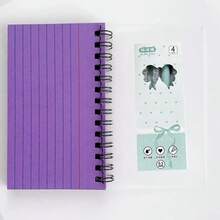 Tear-Off Spiral Notebook Memo Pad Note Book + Word Notebook - Multicolor - View 8
