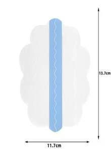 100/50/20片装隐形防摩擦大腿带，透明保护垫，适用于女性大腿内侧和小腿，舒适防护 - 彩色 - 查看 8