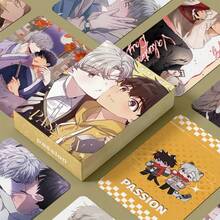 1pc 55pcs/Set Anime Emotional Peripherals Box Laser Card, Anime LOMO Card, Photo Card - The Perfect Gift For Anime Fans - متعدد الألوان - مشاهدة 7