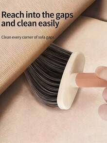 1pc Multi-Functional Gap Cleaning Brush, Window Sill Keyboard Dust Removal Cleaning Tool, Powerful Home Deep Cleaning Tool - Beige - View 8