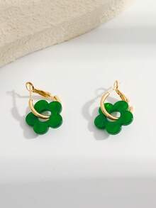 LADYCOCO 6 đôi bông tai mặt dây chuyền hình hoa rỗng dễ thương, thời trang, phù hợp cho phái nữ hẹn hò, dự tiệc và đeo hàng ngày. - Nhiều màu - Xem 6