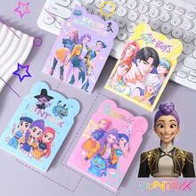 1pc K-POP Girl Group Irregular Notebook 32p, Horse Saddle Shaped Memo Pad, Student Stationery Birthday Gift - Multicolor - View 6