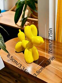 Ins Balloon Dog Resin Decor, Cute Mini Dog Desktop Decoration, Ideal Gift For Christmas, Valentine's Day, New Year And Friends - Multicolor - View 6