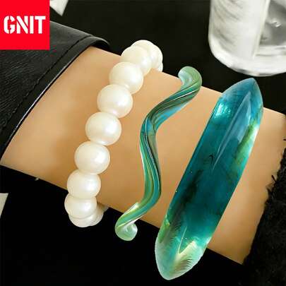 3Pcs/1Pc Bangle Set…