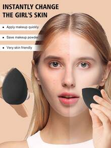 15件套化妆工具套装，包含：12支化妆刷+3个化妆海绵，一应俱全，新手友好 | 方便旅行携带，送礼佳品 | 新手/女性的完美之选 - 彩色 - 查看 11