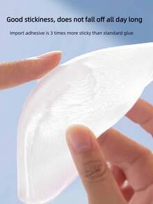 Men's Silicone Shoulder Pads, Extra Large And Thick, For Narrow Shoulders, Right Angle Shoulders, Self-Adhesive And Washable. - Multicolor - View 3