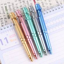 12pcs Creative Rifle Bolt Erasable Pens, Student Mechanical Pencils, Sniper Ballpoint Pens, Smooth Writing 0.5mm Blue Ink Pens, Holiday Gift - Sets - View 3