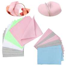 Jewelry Cleaning Cloth, Silver & Jewelry Polishing Cloth, Double-Sided Jewelry Cleaning Wipe, Suitable For Jewelry Care And Cleaning - Pink - View 4