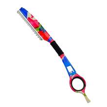 univinlions 7 Inch 1pc Swivel Trimming Razor Safety Razor Straight Razor Hair Salon Barber Razor Swivel Hair Cutting Scissors Hairdressing Scissors Trimming Scissors - Multicolor - View 14