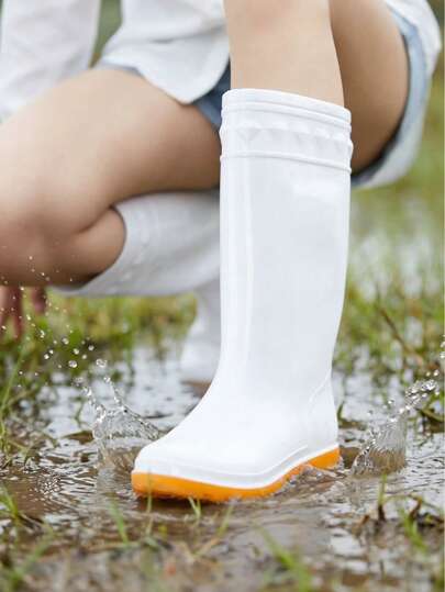 レディース 長靴 防水 レインブーツ、滑り止め 耐久性、雨の日、アウトドアキャンプ、釣り、通勤に、ソフトソールで通年履ける多用途な大人用水陸両用シューズ
