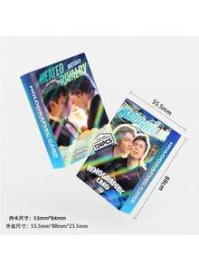 124pcs Collectible Cards, Bookmarks, Gift Options - Multicolor - View 6