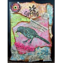 Easter Blueprint Spring Sprung Rabbit Clear Stamp Tattered Sparrow Rubber Stamps Transparent Stamps For DIY Scrapbooking Photo Album Card Gifts - Clear Stamps - View 7