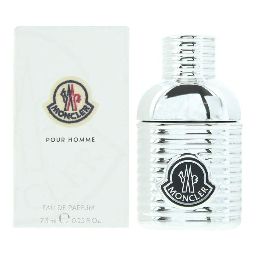 Moncler Pour Homme 7.5ml Eau De Parfum Miniatture Spray For Him - Woody Aromatic - View 1
