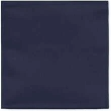 Jacob Alexander Men's Square Pocket Square, 43365342 - Blue and White - View 1