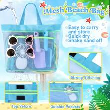 MgftyhCollapsible Beach Buckets For 2 Packs Foldable Sand Buckets And Shovels With Mesh Beach Bag Silicone Sand Pails For Toddlers Beach Toys Easter Egg Hunt Camping Travelling Fishing Water Pailfyuijyiu - Colorful - View 4