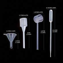 Bộ quà tặng 5 chai xịt nước hoa có thể nạp lại, chai nước hoa thủy tinh mờ vuông 30ml & 50ml với nắp bạc, chai xịt nước hoa cao cấp cỡ du lịch, chai nước hoa có thể nạp lại, bình xịt tinh dầu dạng sương siêu mịn chống rò rỉ, hộp đựng đồ dùng vệ sinh cá nhân di động kèm 4 dụng cụ chiết rót (ống nhỏ giọt, phễu & dụng cụ tách), quà tặng unisex dùng cho nước hoa, chăm sóc da, du lịch, sử dụng hàng ngày và tự làm. - Nhiều màu - Xem 10