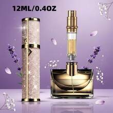 Refillable Leather Bottom Luxury Travel Perfume Atomizer, Portable Mini Cologne Spray Bottle - Multicolor - View 70