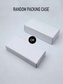 1 Pair Frameless Square Shiny Metallic Retro Fashion Glasses, Daily Commute Minimalist Aesthetic Glasses For Women, Face Slimming - Multicolor - View 7