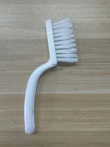 1/2pcs Bathroom Cleaning Brush Set, Small Brush For Tile Corners, No Blind Spot, Great For Cleaning Floors And Bathroom Grout Lines - / - View 9