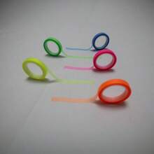 VANRA 5m/Roll Fluorescent Highlighter Transparent Removable Bookmark, Student & Office Supplies - Multicolor - View 2