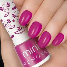 Renova Mini Miranda Nail Polishes 7.7ml - Hot Pink - View 4