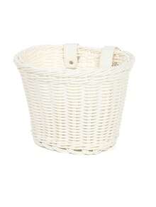 防水塑料编织自行车篮，可拆卸藤编车把自行车篮，儿童自行车篮，藤编外观儿童自行车篮，学步车，平衡车，婴儿推车，零食收纳篮，可水洗，采用传统手工编织工艺，经久耐用且防刮擦，采用耐用塑料制成，防霉易清洁，自行车 - 彩色 - 查看 11