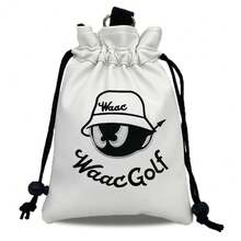 1 bolsa para pelotas de golf con cordón, cuidadosamente diseñada: accesorio multifuncional ligero y duradero de primera calidad, ideal para golfistas exigentes y viajeros frecuentes. - Multicolor - Ver 3