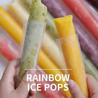 Bolsa de hielo desechable para hacer paletas de hielo en casa. Bolsa transparente autosellable para hielo, alimentos y frutas