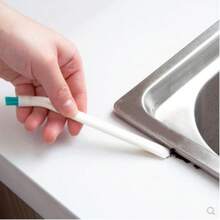 1pcs Long-Handled Portable Crevice Cleaning Brush For Home Kitchen Tools - 白色 - 查看 5