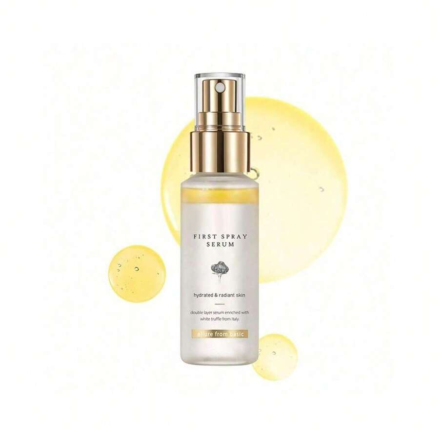 Italian White Truffle First Spray Serum, Vegan Skin Care, Hydrating Face Moisturizer, Glow Serum For Radiant Skin, Non Comedogenic, All In One Mist, Korean Skin Care (3.38 Fl Oz / 100ml) - 彩色 - 查看 1