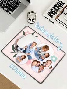 1pc Customized Photo Mouse Pad, Personalized Mouse Pad, DIY Exclusive Mouse Pad, Office Supplies And Computer Desktop Decor, Gaming Mouse Pad, Customized Photo Mouse Pad Office Desk Accessories Desk Accessories Office Accessories - Style 5 - View 9