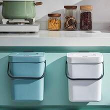 Countertop & Hanging Trash Cans - Blue - View 2