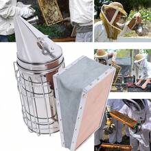 Beekeeping Tools Stainless Steel Large Heat Shield Beekeeping Apiary Beekeeper - A - View 2