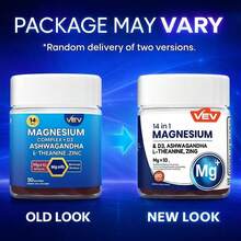 VEV Magnesium Complex Gummies For Mood Resilience – 14-In-1 Sugar-Free Vegan Formula With Ashwagandha, L-Theanine, D3 & Zinc, Supports Cortisol Balance & Focus, 90 Count Mixed Berry - 2 - View 8