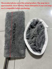 Miếng lau nhà tái sử dụng siêu thấm hút, khăn lau sợi polyester thích hợp cho cả sàn khô và ướt, miếng lau dễ dàng thay thế để vệ sinh nhà cửa, lau khô và ướt | Miếng lau có thể nối liền | Khăn lau, cây lau nhà - nhiều màu - Xem 9