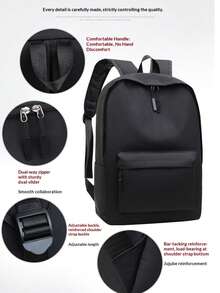 大容量休闲简约背包，适合中小学生、大学生及旅行使用。 - 彩色 - 查看 7