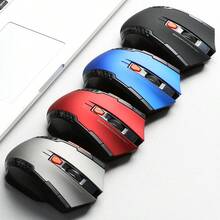 2.4G无线游戏鼠标，DPI可调，6个可编程按键，符合人体工学设计，适用于笔记本电脑 - 查看 3