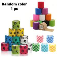 20 Rolls Elastic Self-Adhesive Bandage, Breathable & Flexible Non-Woven Fabric Self-Adhesive Bandage, Portable Elastic Self-Adhesive Bandage, Breathable Sports Non-Woven Finger Bandage, Suitable For Wrist, Ankle, Elbow, Shoulder - Multicolor - View 12